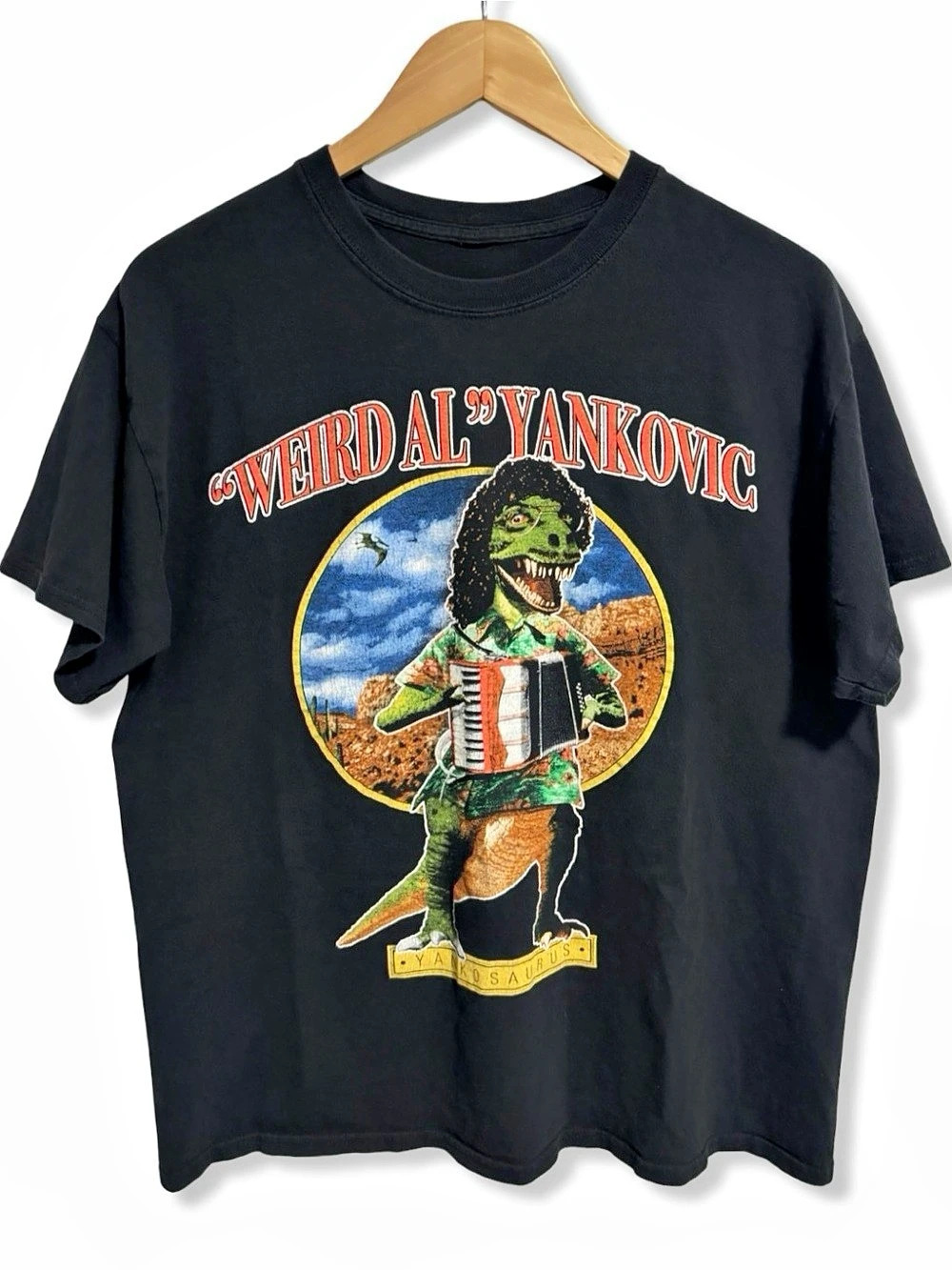 Vintage Weird Al Yankovic Yankosaurus T-Shirt